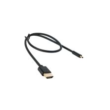 Кабель мультимедийный micro HDMI to HDMI 0.5m Extradigital (KBD1678)