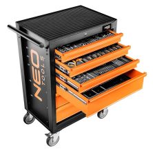 Тележка для инструмента Neo Tools 6 ящиков, 680 x 460 x 1030 мм, грузоподъемность 280 кг (84-221)