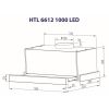 Вытяжка кухонная Minola HTL 6612 WH 1000 LED - Изображение 2
