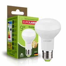 Лампочка Eurolamp LED R63 9W E27 3000K 220V (LED-R63-09272(P))