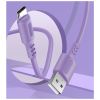 Дата кабель USB 2.0 AM to USB-C 1.0m soft silicone violet ColorWay (CW-CBUC044-PU) - Изображение 3