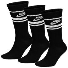 Шкарпетки Nike U NK NSW EVERYDAY ESSENTIAL CR 3PR DX5089-010 42-46 3 пари Чорні (196148786149)