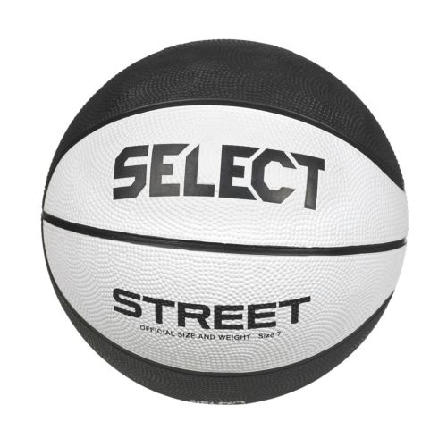 М'яч баскетбольний Select Basketball Street v24 біло-чорний 205570-126 №6 (5703543314133)