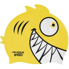 Шапка для плавання Aqua Speed Zoo Pirana 246-18 9700 жовтий Діт OSFM (5908217697004)