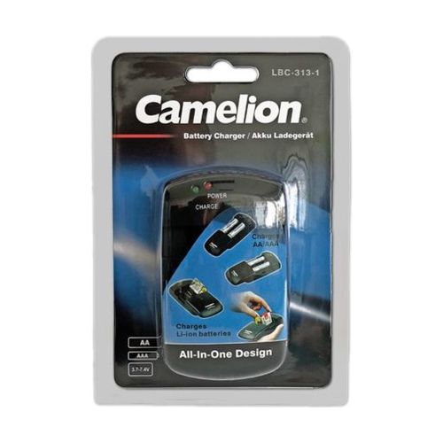 Зарядное устройство для аккумуляторов Camelion Univercal charger for Ni-MH 1.2V, Li-Ion 3.7V or 7.4V, Input DC 5V-1A (LBC-313-1)