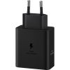 Зарядное устройство Samsung 50W 2xUSB-С + cableUSB-C to USB-C 1.8m black (EP-T5020XBEGEU) - Изображение 1