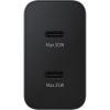 Зарядное устройство Samsung 50W 2xUSB-С + cableUSB-C to USB-C 1.8m black (EP-T5020XBEGEU) - Изображение 2