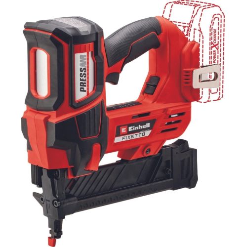 Степлер строительный Einhell FIXETTO 18/38 Solo PXC 18В под скобы 10-38мм 60п/мин (без АКБ и ЗУ) (4257785)