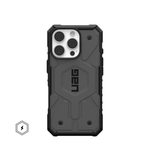 Чехол для мобильного телефона UAG iPhone 16 Pro Pathfinder Magsafe Silver (114468113333)