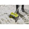 Снігоприбирач Ryobi ONE+ RY18ST25A-140, 18V, 4Ah, ширина 25см, викид 6м, глибина 15см (5133006235) - Зображення 3