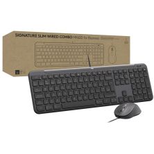 Комплект Logitech Signature Slim MK620 for Business USB-C UA Graphite (920-013349) Комплект Logitech Signature Slim MK620 for Business USB-C UA Graphite (920-013349)