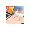 Дата кабель USB-C to USB-C NBQ265B-CC pink XO (NB-Q265B-CC.pink) - Изображение 2