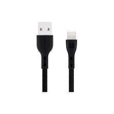 Дата кабель USB 2.0 AM to Lightning 1.2m 2A PowerBeam-i black Promate (powerbeam-i.black) Дата кабель USB 2.0 AM to Lightning 1.2m 2A PowerBeam-i black Promate (powerbeam-i.black)