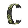 Ремешок для фитнес браслета BeCover Vents Style для Xiaomi Mi Smart Band 10 Black-Green (713629) - Изображение 2