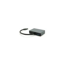 Концентратор Voltronic USB-C 4-in-1 USB 3.0 + USB-C + HDMI + VGA 0.23m silver (YT-HTC4in1)