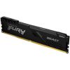 Модуль пам'яті для комп'ютера DDR4 16GB 3200 MHz Beast Black Kingston Fury (ex.HyperX) (KF432C16BB1/16WP) - Зображення 1