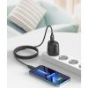 Дата кабель USB 2.0 AM to Lightning 1.0m braided black XO (NB235_L_Black) - Зображення 1