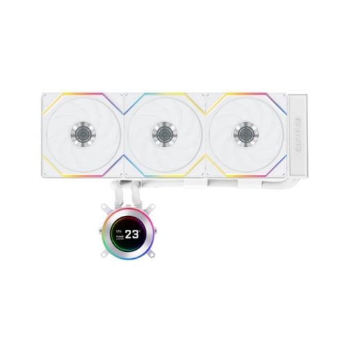 Система рідинного охолодження Lian Li HydroShift II LCD-C 360TL, White (G89.GHS2LCD36TW.00)