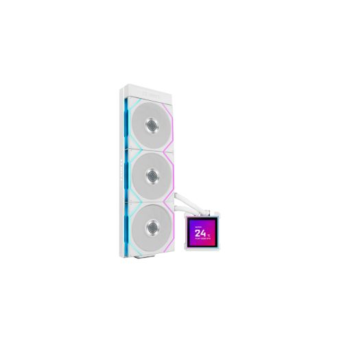 Система жидкостного охлаждения Lian Li HydroShift II LCD-S 360CL White (G89.GHS2LCDS36CW.00)