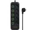 Мережевий фільтр живлення XoKo XK-SP-5-2-1-BK - Зображення 3