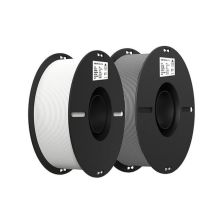 Пластик для 3D-принтера Creality Ender PLA 1.75мм, 2x1кг, white+grey (3301010365)