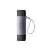 Зчитувач флеш-карт Baseus USB-A + USB-C to SD/TF gray (WKQX060113) - Зображення 2