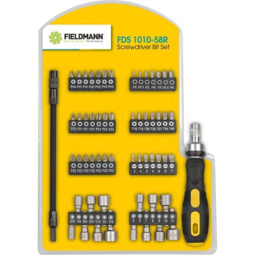 Отвертка Fieldmann FDS 1010-58R комплект (FDS1010-58R)