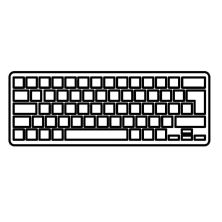 Клавиатура ноутбука Apple Macbook Pro 15.4 A1286 (2008 года) черн.без рамки RU/US (A43537)