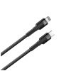 Дата кабель ColorWay USB-C to Lightning 0.3m 3А black (CW-CBPDCL054-BK) - Зображення 1