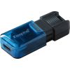 USB флеш накопитель Kingston 64GB DataTraveler 80 M USB-C 3.2 Blue/Black (DT80M/64GB) - Изображение 1