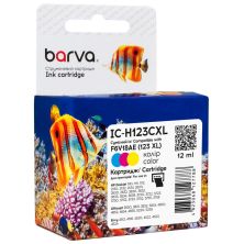 Картридж Barva HP 123XL color/F6V18AE, 12 мл (IC-H123CXL)
