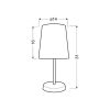 Настольная лампа Candellux 41-63021 RIVER (41-63021) - Изображение 1