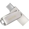 USB флеш накопичувач SanDisk 1TB Ultra Dual Luxe Silver USB 3.2/Type-C (SDDDC4-1T00-G46) - Зображення 1