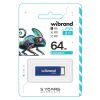 USB флеш накопичувач Wibrand 64GB Chameleon Blue USB 2.0 (WI2.0/CH64U6U) - Зображення 1