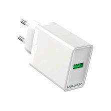 Зарядное устройство Vention 1xUSB 18W (USB-A) QC3.0 white (FABW0-EU)