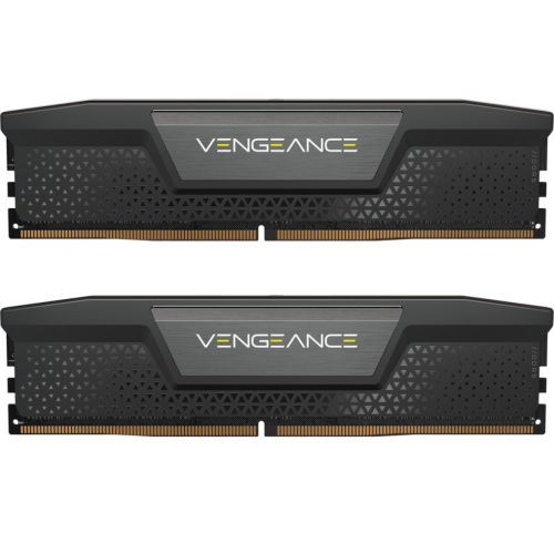 Модуль пам'яті для комп'ютера DDR5 64GB (2x32GB) 6000 MHz Vengeance Black Corsair (CMK64GX5M2B6000C40)