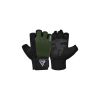 Перчатки для фитнеса RDX W1 Half Army Green Plus S (WGA-W1HA-S+) - Изображение 1