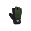 Перчатки для фитнеса RDX W1 Half Army Green Plus S (WGA-W1HA-S+) - Изображение 3