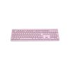 Клавіатура Canyon HKB-W01 Silent Wireless UA Pink (CNS-HKBW01P) - Зображення 2