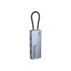 Концентратор HOCO USB-C to HDMI+PD+3xUSB3.0 HB50 Deep Space Gray (6942007647298) - Зображення 1