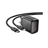 Зарядний пристрій HOCO CS24A Puerto USB-C PD25W + cable USB-C to Lightning Black (6942007639767) - Зображення 1
