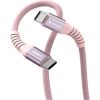 Дата кабель USB-C to USB-C 1.2m Magnetic 100W pink Verbatim (31857) - Изображение 1