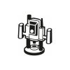 Фреза Bosch Professional профільна C, Std, S8, R4.8 B9.5, L14 (2.608.628.396) - Зображення 2