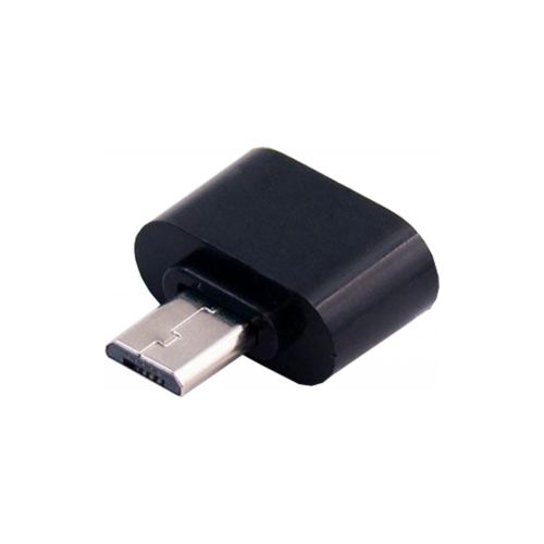Перехідник OTG USB 2.0 AM to Micro 5P white Dengos (ADP-008-WHITE)