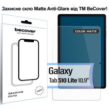 Стекло защитное BeCover Matte Anti-Glare Samsung Galaxy Tab S10 Lite SM-X400/406 10.9 (713819)