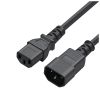 Кабель питания C13 to C14 1.8m black ColorWay (CW-CBP087-BK) - Изображение 1