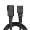 Кабель питания C13 to C14 1.8m black ColorWay (CW-CBP087-BK) - Изображение 2