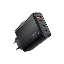 Зарядное устройство Essager 3xUSB-C + 1xUSB 120W GaN (ECT3CA-JZB01-Z) Зарядное устройство Essager 3xUSB-C + 1xUSB 120W GaN (ECT3CA-JZB01-Z)