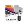 Зарядное устройство Essager 3xUSB-C + 1xUSB 120W GaN (ECT3CA-JZB01-Z) - Изображение 3