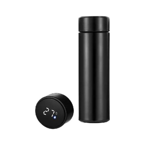 Термос Merlion з цифровим термометром 0,5 л, чорний (SUS-304E-Bk/500)
